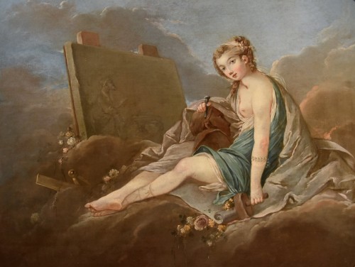 Allegory Of Sculpture, Pierre Charles Trémolières (1703 - 1739)