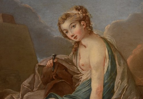Louis XIV - Allegory Of Sculpture, Pierre Charles Trémolières (1703 - 1739)