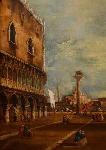 View Of Piazzetta San Marco In Venice, Vittore Zanetti Zilla (1864 - 1946) - 