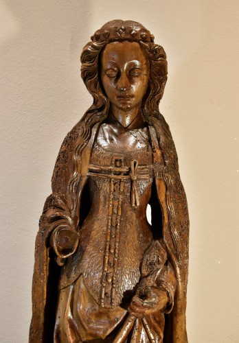 Antiquités - Saint Catherine, Lower Rhine Circa 1480