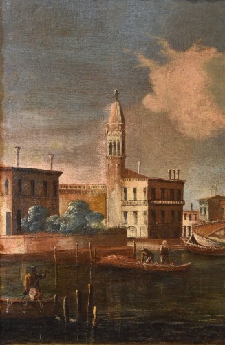 Francesco Tironi (c.1745 - 1797), Vue de Venise avec l'église S. Geremia - Louis XV