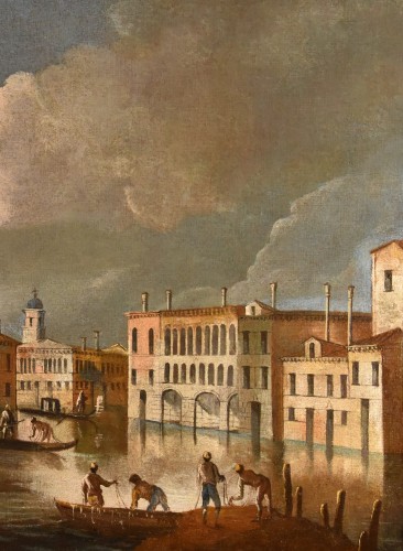 Tableaux et dessins Tableaux XVIIIe siècle - Vue de Venise, attribuée à Francesco Tironi (c.1745 - 1797)