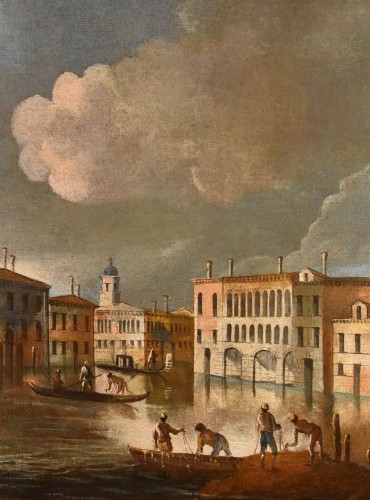 Vue de Venise, attribuée à Francesco Tironi (c.1745 - 1797) - Antichità Castelbarco
