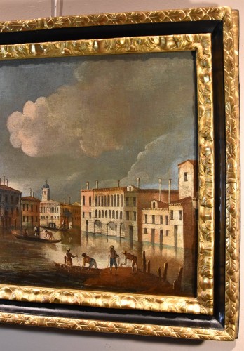 Antiquités - Vue de Venise, attribuée à Francesco Tironi (c.1745 - 1797)