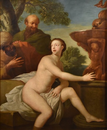 Susanna And The Elders, Giovanni Segala (1663 - 1720)