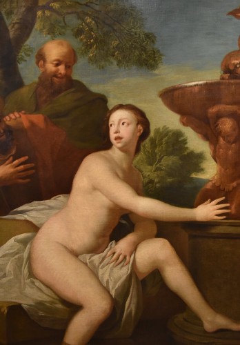 Paintings & Drawings  - Susanna And The Elders, Giovanni Segala (1663 - 1720)