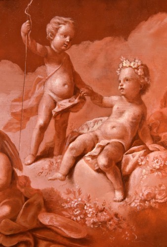 School Of, Playing Cherubs And Cupids,  Second half of the 18th century - 