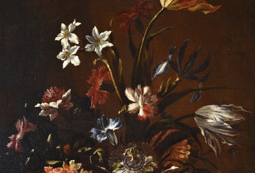 17th century - Still Life With Vase Of Flowers, Paolo Porpora (1617 -1673),