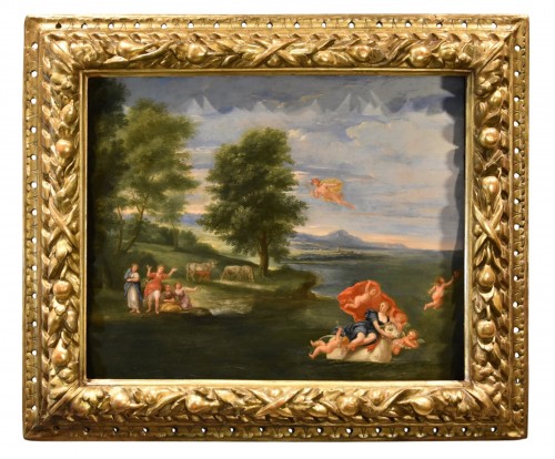 L'enlèvement d'Europe, école italienne du 17e siècle