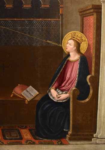L'Annonciation, Peintre florentin du XVIIe siècle - Louis XIII