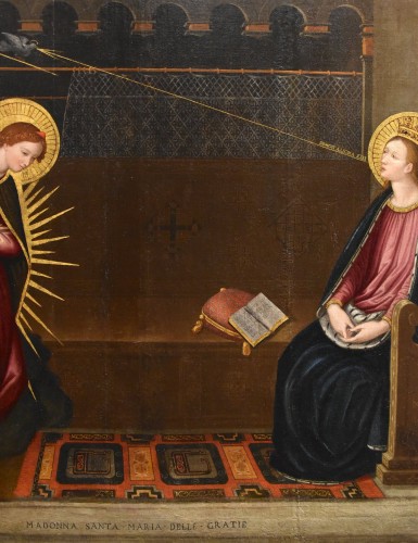 Antiquités - L'Annonciation, Peintre florentin du XVIIe siècle