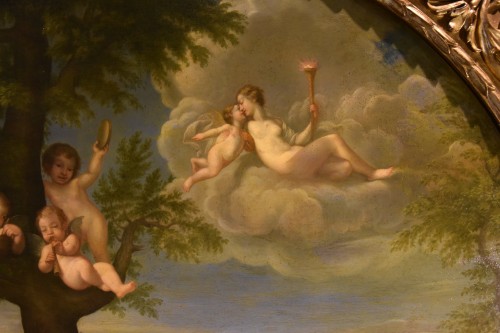 Antiquités - La Danse des Amours copie de, Francesco Albani (Bologne 1578 - 1660)
