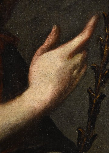 Antiquités - Ange de l'Annonciation, Peintre toscan du XVIIe siècle