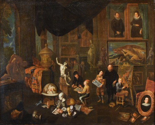  The Artist's Studio, Flanders 18th century