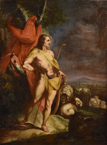 Apollo, Workshop of Cornelis Van Haarlem (1562–1638)  - Paintings & Drawings Style Louis XIII