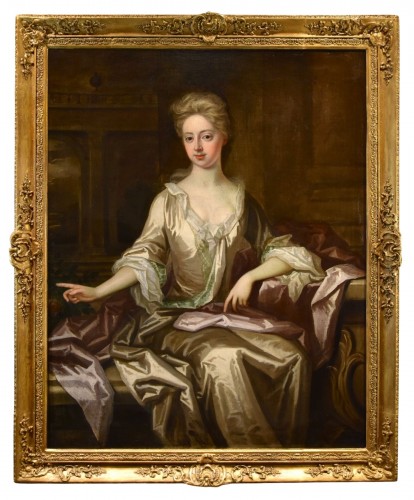Godfrey Kneller (1646 – 1723), Portrait d'une noble anglaise