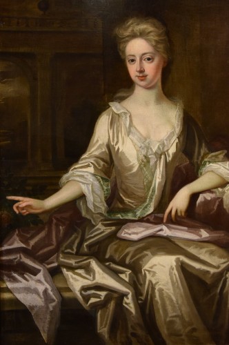 Antiquités - Godfrey Kneller (1646 – 1723), Portrait Of An English Noblewoman