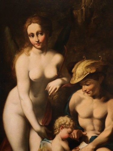 Paintings & Drawings  - The Education Of Love, By Antonio Allegri, Known As Correggio (1489 - 1534)