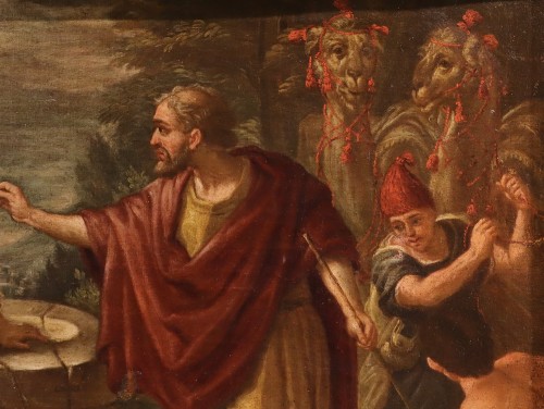 Louis XIV - Rebecca au puits - École italienne du 17e siècle