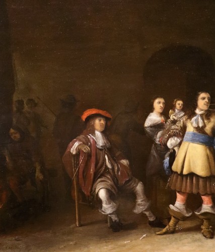 Tableaux et dessins Tableaux XVIIe siècle - Corps de garde, Anthony Palamedesz (1601 - 1673)