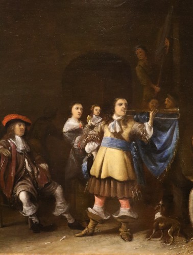 Corps de garde, Anthony Palamedesz (1601 - 1673) - Antichità Castelbarco