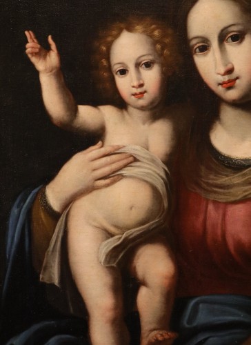 Madone à l'Enfant, Atelier d'Alessandro Allori (1535 - 1607) - Antichità Castelbarco
