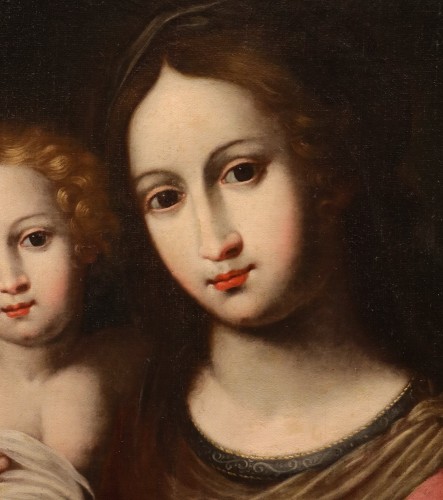 Antiquités - Madone à l'Enfant, Atelier d'Alessandro Allori (1535 - 1607)