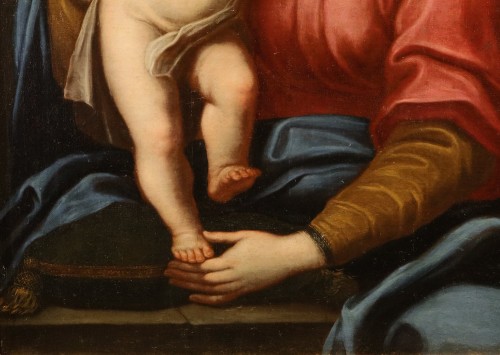 Antiquités - Madone à l'Enfant, Atelier d'Alessandro Allori (1535 - 1607)
