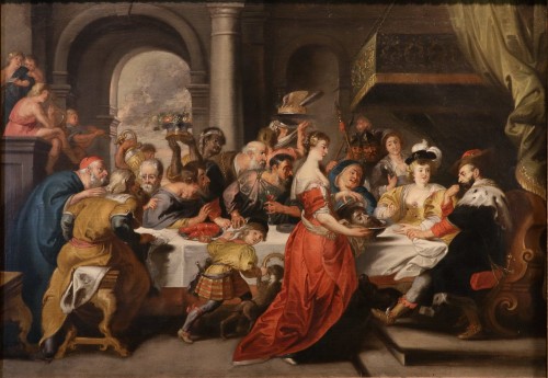 Le banquet d'Hérode, atelier de Peter Paul Rubens (1577- 1640) 