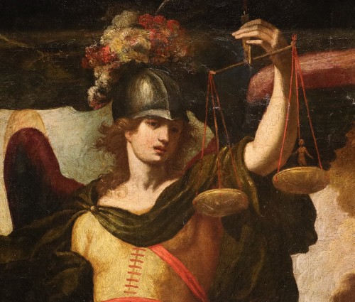 Antiquités - Saint Michael The Archangel, Italian school of the 17th century