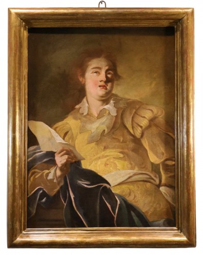 Claude Vignon (tours, 1593 – Paris, 1670), Portrait Of A Singer In A Double