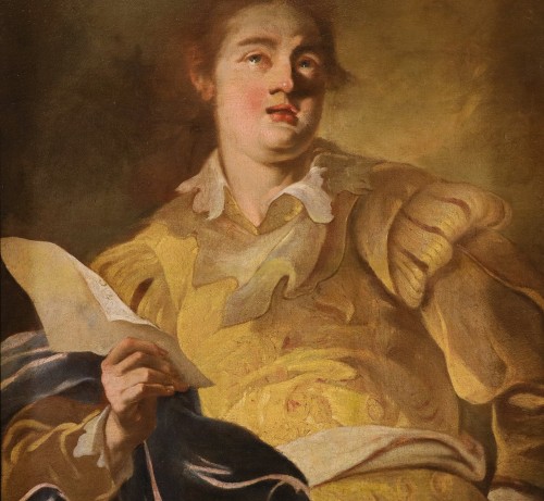 Paintings & Drawings  - Claude Vignon (1593 – 1670), Portrait Of A Singer In A Double