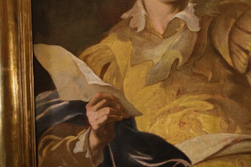 Claude Vignon (1593 – 1670), Portrait Of A Singer In A Double - Louis XIII