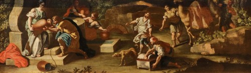 Rebecca au puits, atelier de Francesco de Mura (1696 - 1782) 