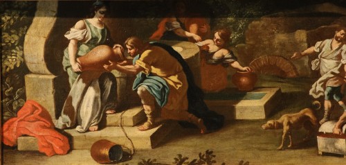 Louis XV - Rebecca At The Well, Workshop of Francesco De de Mura (1696 - 1782) 