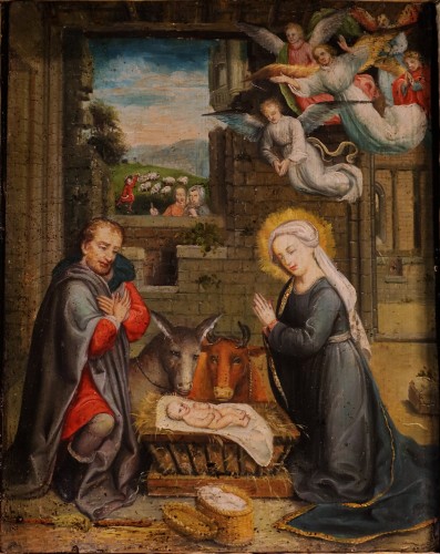 The Nativity Of Jesus, Flemish school, late 16th early 17th century 