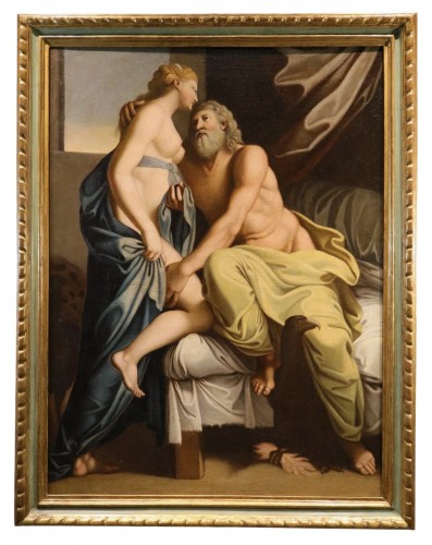 Jupiter et Junon, école italienne du 17e siècle