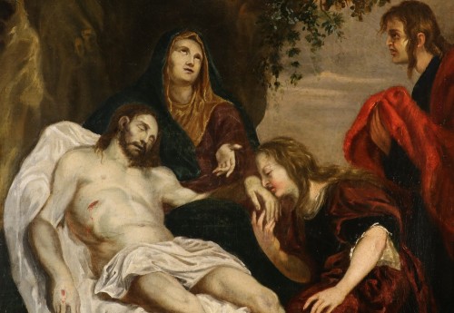 Lamentation Of Christ, Flemish school of the 17th century - 