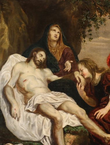 Louis XIII - Lamentation Of Christ, Flemish school of the 17th century