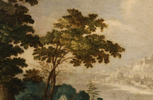 Louis XIII - Fantastic Landscape With Mary Magdalene, Paul Bril (antwerp, 1554 – 1626)