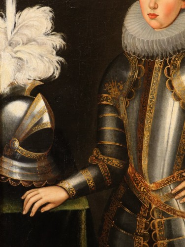 Tableaux et dessins Tableaux XVIIe siècle - Portrait de Ferdinand II de Médicis, atelier de Justus Sustermans (1597 - 1681) 