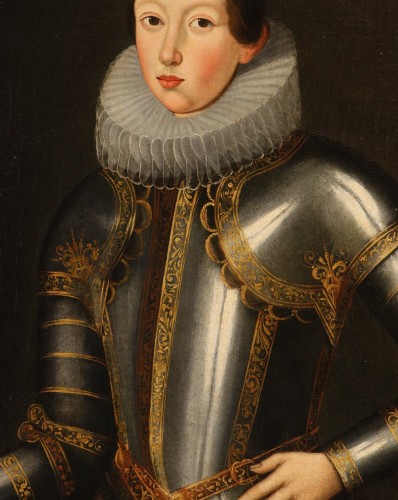 XVIIe siècle - Portrait de Ferdinand II de Médicis, atelier de Justus Sustermans (1597 - 1681) 