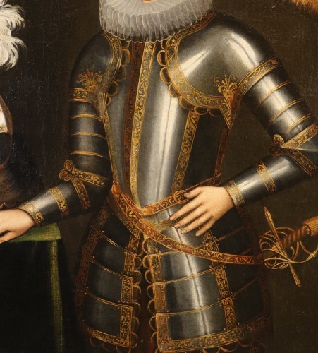 Portrait de Ferdinand II de Médicis, atelier de Justus Sustermans (1597 - 1681)  - Louis XIII