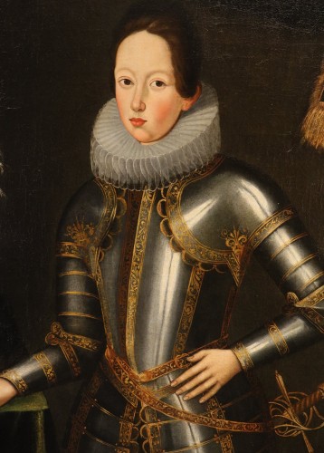 Louis XIII - Portrait de Ferdinand II de Médicis, atelier de Justus Sustermans (1597 - 1681) 