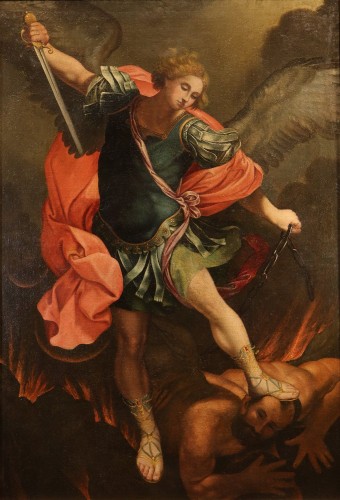 Saint Michel Archange, atelier de Guido Reni (1575 - 1642)