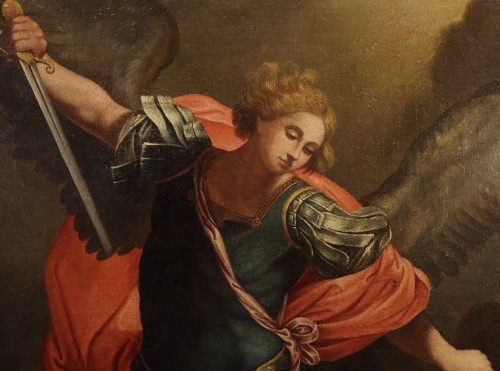 Louis XIII - Saint Michel Archange, atelier de Guido Reni (1575 - 1642)