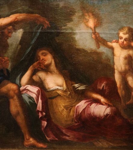 Luigi Garzi (1638 - 1721), Allegory Of Time Unveiling Truth - Louis XIV