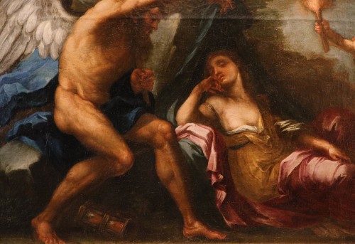 Louis XIV - Luigi Garzi (1638 - 1721), Allegory Of Time Unveiling Truth