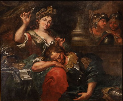 Samson et Dalila, Italie 17e siècle