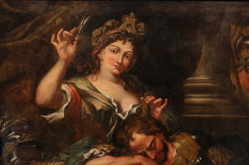 Samson et Dalila, Italie 17e siècle - Antichità Castelbarco